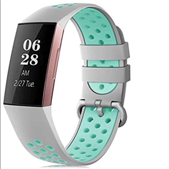 Accessories - Gray Fitbit compatible sports band